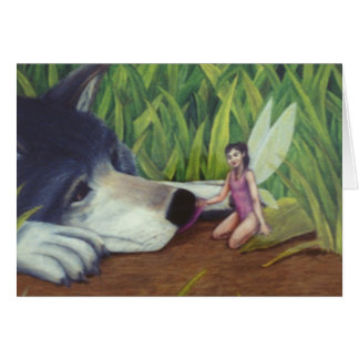 "Wolf- und Fee" Karte durch Nathan James