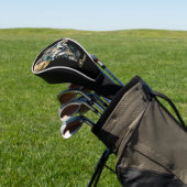 Wolf und Gold Moon *Personalize* Golf Headcover (In SItu)