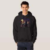 Wolf und Lowrider Hoodie (Vorne ganz)