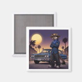 Wolf und Lowrider Magnet (Vorderseite/Rückseite)