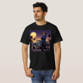 Wolf und Lowrider T-Shirt (Vorne ganz)