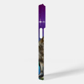 Wolf und Mond Case-Mate iPhone Hülle (Rückseite / Rechts)