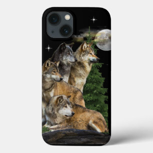 Wolf und Mond Case-Mate iPhone Hülle