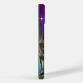 Wolf und Mond Case-Mate iPhone Hülle (Rückseite / Rechts)