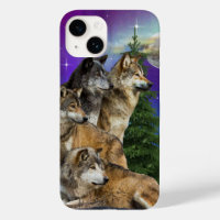 Wolf und Mond