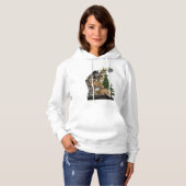 Wolf und Mond Hoodie (Vorne ganz)