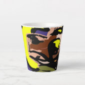 Wolf und Mond Milchtasse (Vorderseite)