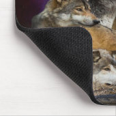 Wolf und Mond Mousepad (Ecke)