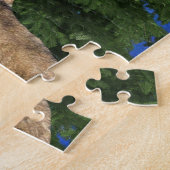 Wolf und Mond Puzzle (Seite)