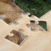 Wolf und Mond Puzzle (Seite)