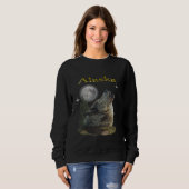 Wolf und Mond Sweatshirt (Vorne ganz)
