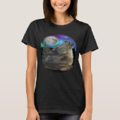 Wolf und Mond T-Shirt (Vorderseite)