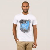 Wolf und Mond T-Shirt (Vorne ganz)