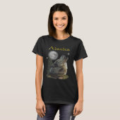 Wolf und Mond T-Shirt (Vorne ganz)