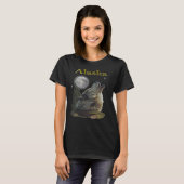 Wolf und Mond T-Shirt (Vorne ganz)