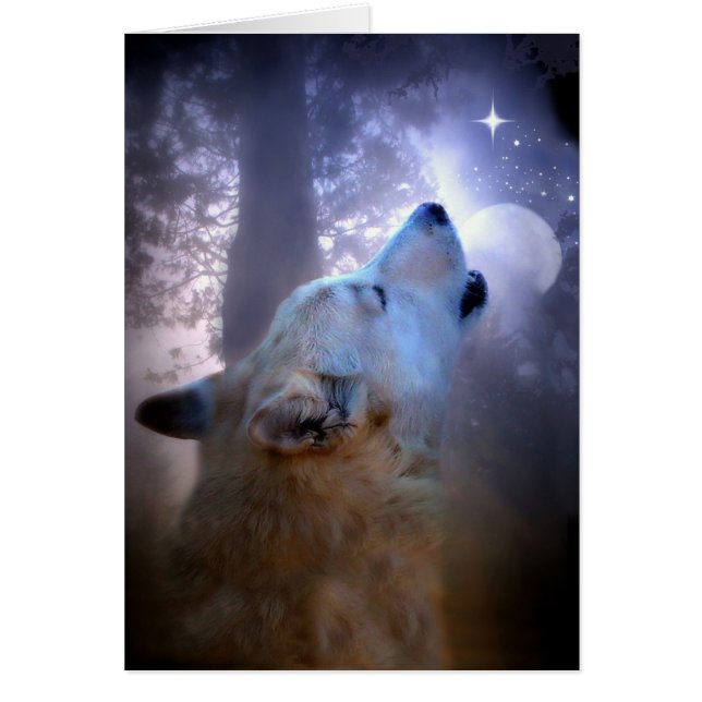 Wolf- und Mondwinterschlammkarte (Vorne)