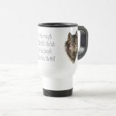 Wolf- und Packquote - Tiersammlung Reisebecher (VorderseiteRechts)