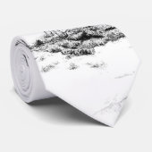 Wolf und Raben-Krawatte Krawatte (Gerollt)