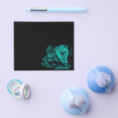 Wolf und Raven in der Nacht Flyer (Einzeln)