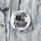 Wolf und Raven mit Skull Button (Beispiel)