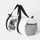 Wolf und Raven mit Skull Duffle Bag (Rechte Ecke)