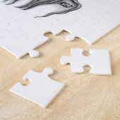 Wolf und Raven mit Skull Puzzle (Seite)