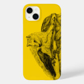 Wolf und Raven, Schwarz und Gelb Case-Mate iPhone Hülle (Rückseite)