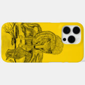 Wolf und Raven, Schwarz und Gelb Case-Mate iPhone Hülle (Rückseite (Horizontal))