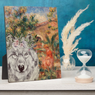 Wolf und Renoir's Farmhouse Fotoplatte