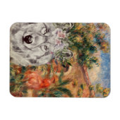 Wolf und Renoir's Farmhouse Magnet (Horizontal)