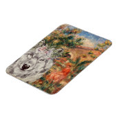 Wolf und Renoir's Farmhouse Magnet (Linke Seite)
