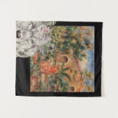 Wolf und Renoir's Farmhouse Wandteppich (Vorderseite (Horizontal))