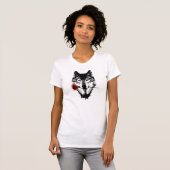 Wolf und Rose T-Shirt (Vorne ganz)