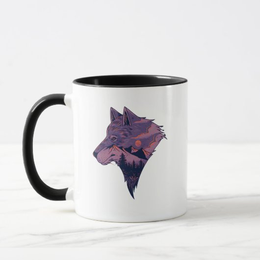 Wolf und Tasse (Links)