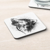 Wolf Untersetzer (Linke Seite)