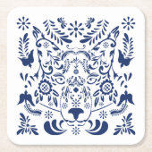 Wolf Untersetzer (Vorderseite)