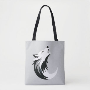Wolf Vector Art Animal Modern Urban City Graphic Tasche