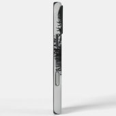 Wolf verschmilzt mit mondbeleuchteter Waldszene Case-Mate iPhone Hülle (Rückseite / Rechts)