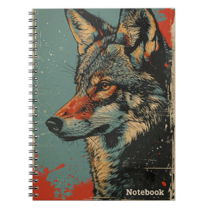 Wolf Vintage Notizblock