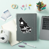 Wolf Vinyl Sticker. Aufkleber (iPad Hülle)