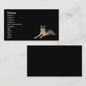 Wolf Visitenkarte (Vorne/Hinten)