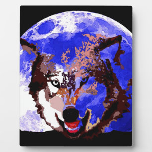 Wolf & Vollmond Fotoplatte