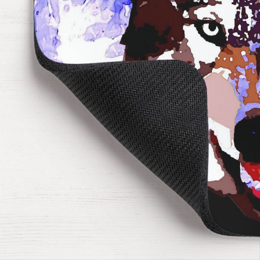 Wolf & Vollmond Mousepad (Ecke)