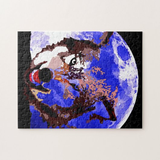 Wolf & Vollmond Puzzle (Horizontal)