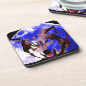 Wolf & Vollmond Untersetzer (Linke Seite)