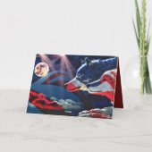 Wolf-Vollmondmerkarte (Rückseite)