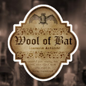 Wolf von Bat Apothecary DC Aufkleber