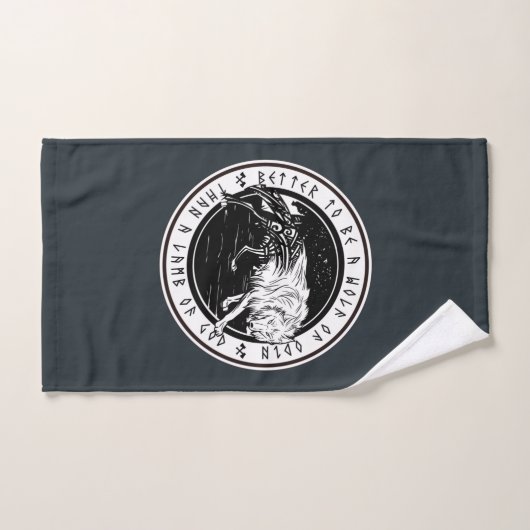 Wolf von Odin Handtuch (Handtuch)