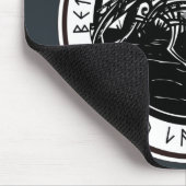 Wolf von Odin Mousepad (Ecke)