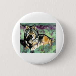 Wolf von Paula Atwell Button